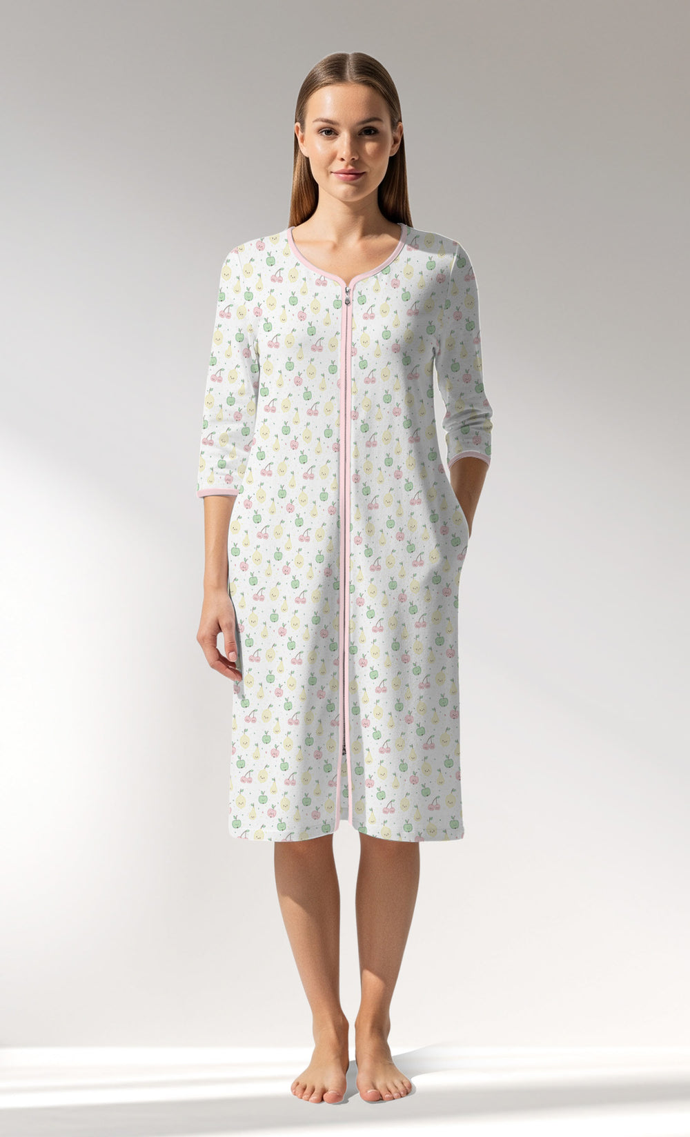 Woman Supreme JuicyMood Pocket Detail Home Dress - ROTASYON - Image 1