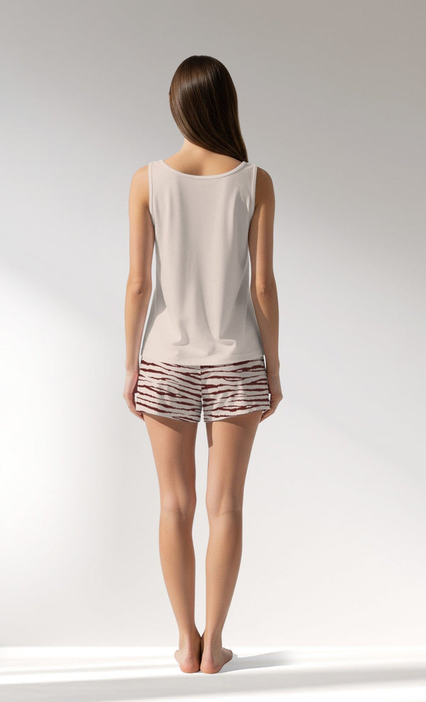 Woman Supreme DayDream Thick Strap Short Set - VienettaB - 19 - 1337