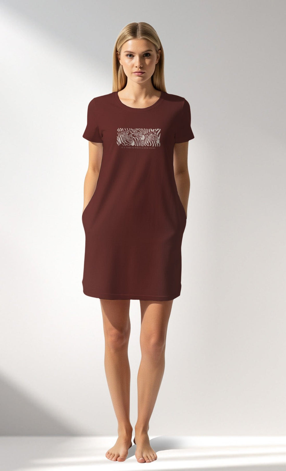 Woman Supreme DayDream Pocket Detail Tunic - VienettaA - 11 - 1306