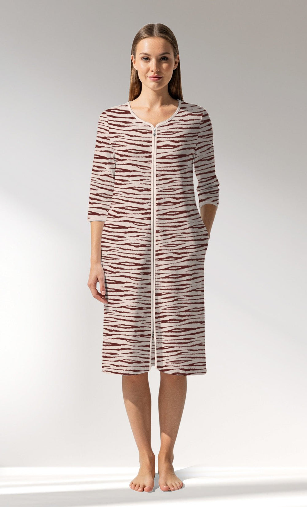 Woman Supreme DayDream Home Dress - VienettaROTASYON