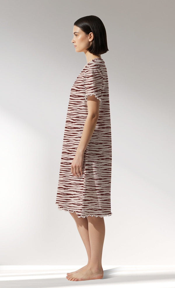 Woman Supreme DayDream V Neck Tunic - VienettaROTASYON