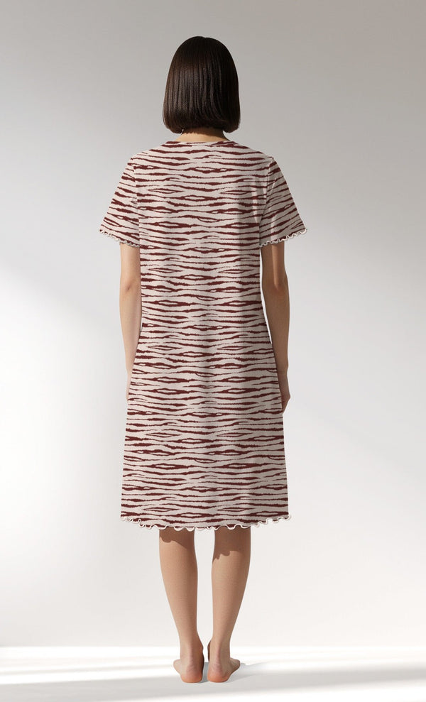 Woman Supreme DayDream V Neck Tunic - VienettaROTASYON