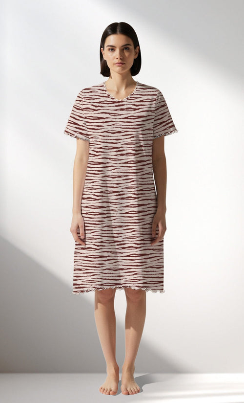 Woman Supreme DayDream V Neck Tunic - VienettaROTASYON