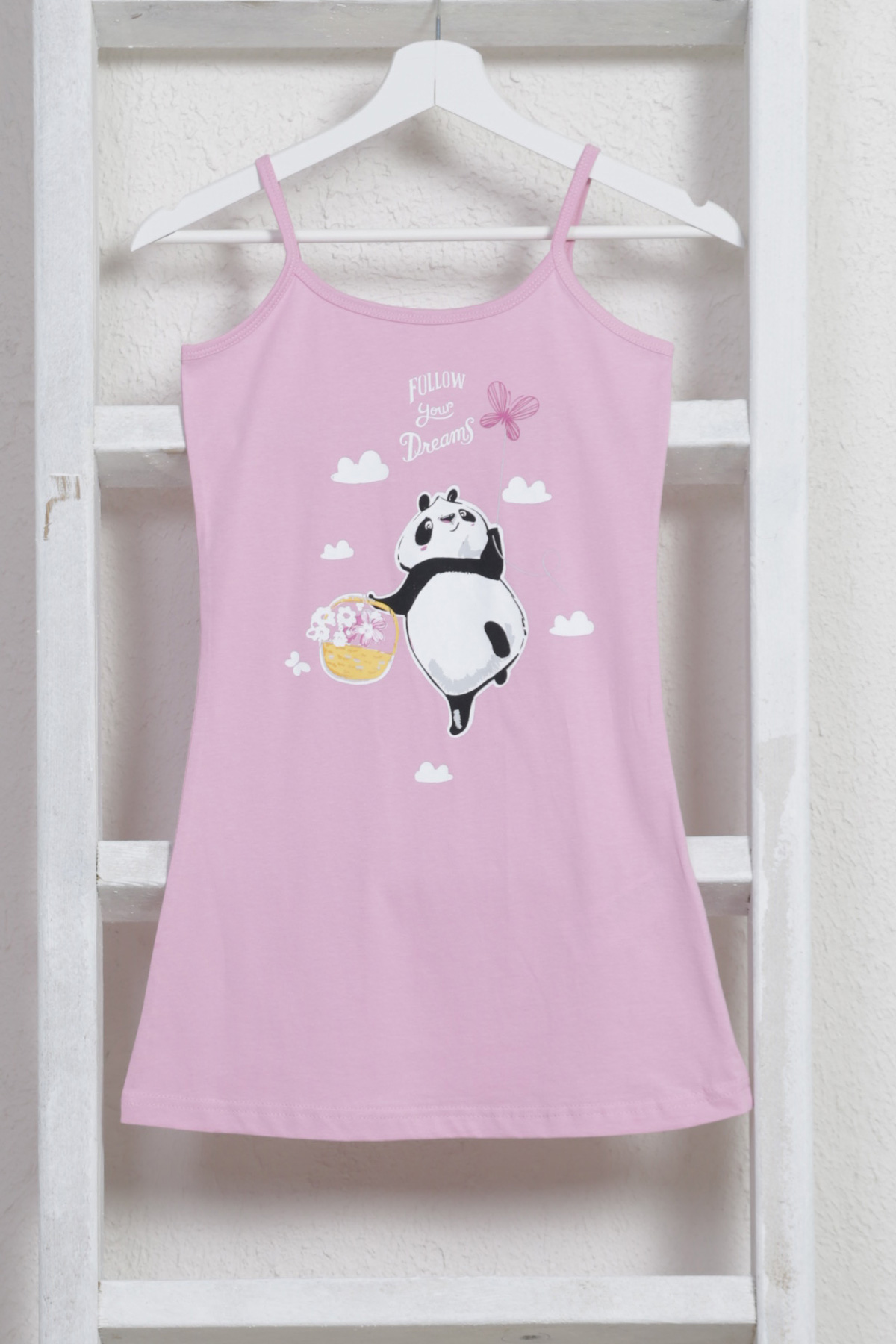 Kids' Girl Sweet Panda Tunic Kids' Girl Sweet Panda Tunic