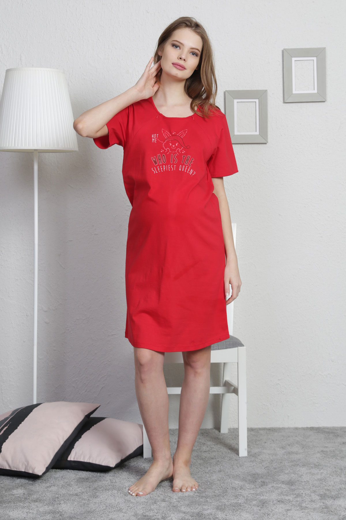 Woman Sleeplest Pregnant Tunic Woman Sleeplest Pregnant Tunic