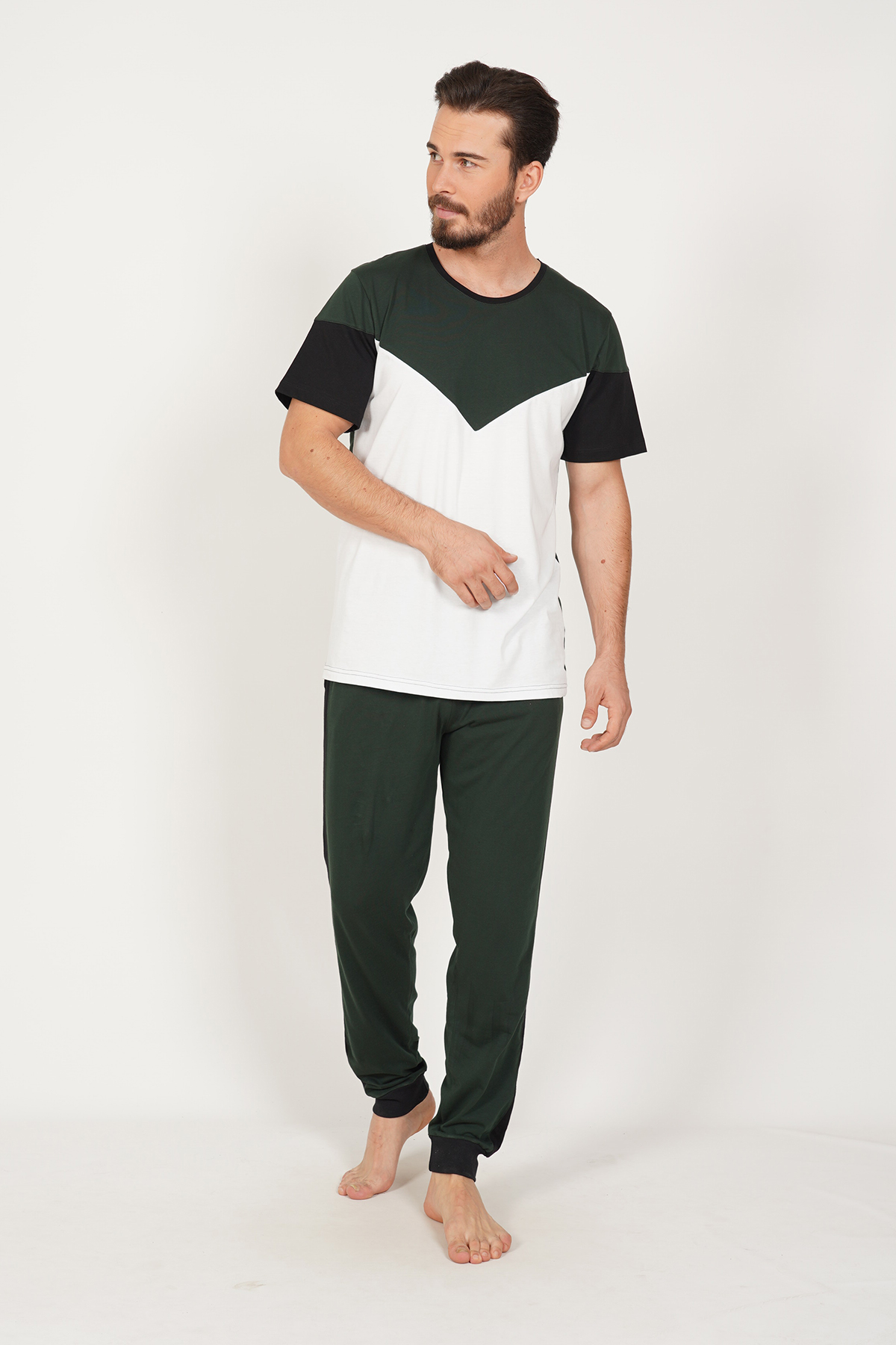 Man Geometric Pyjama Set Man Geometric Pyjama Set