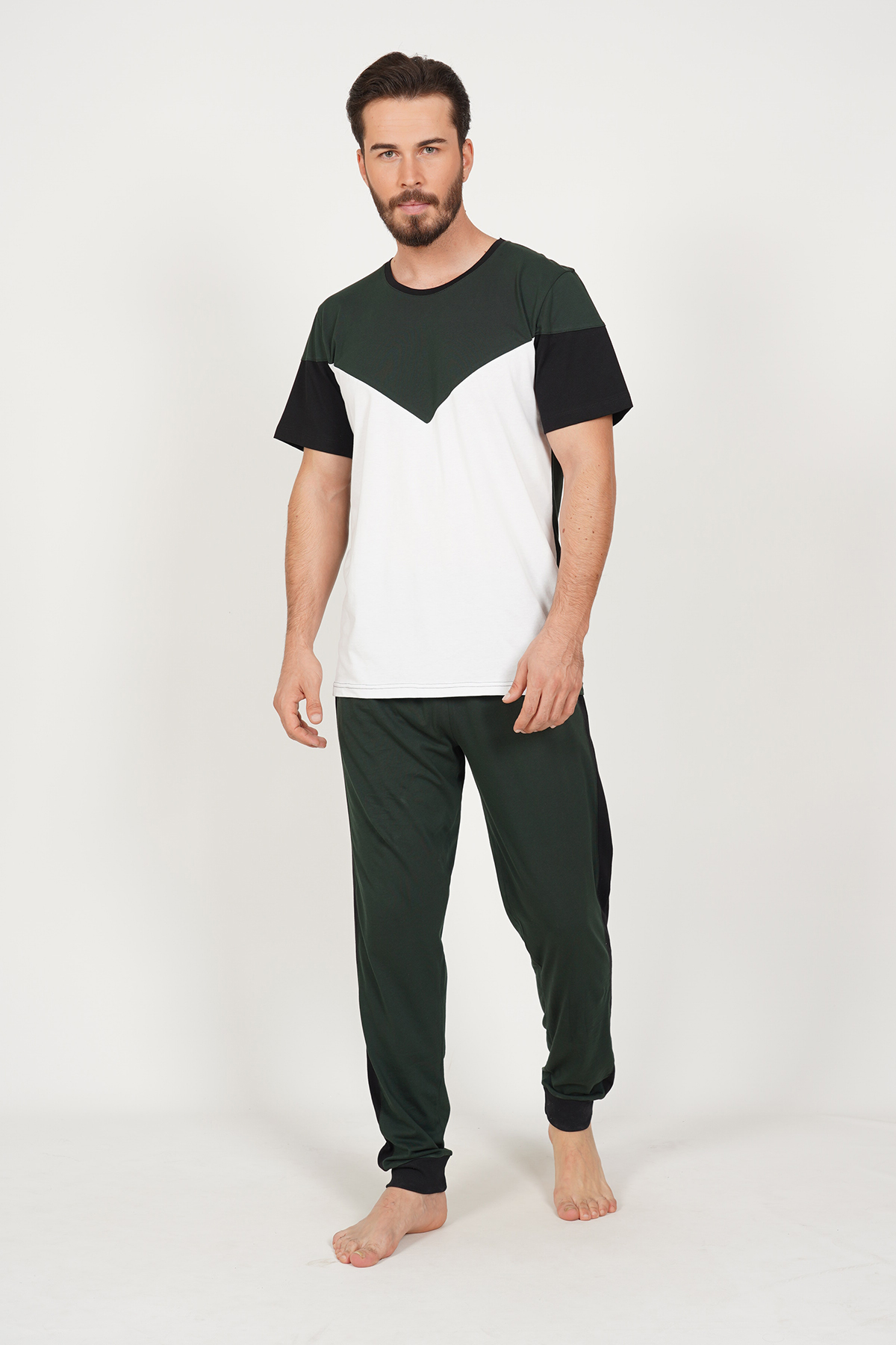 Man Geometric Pyjama Set Man Geometric Pyjama Set