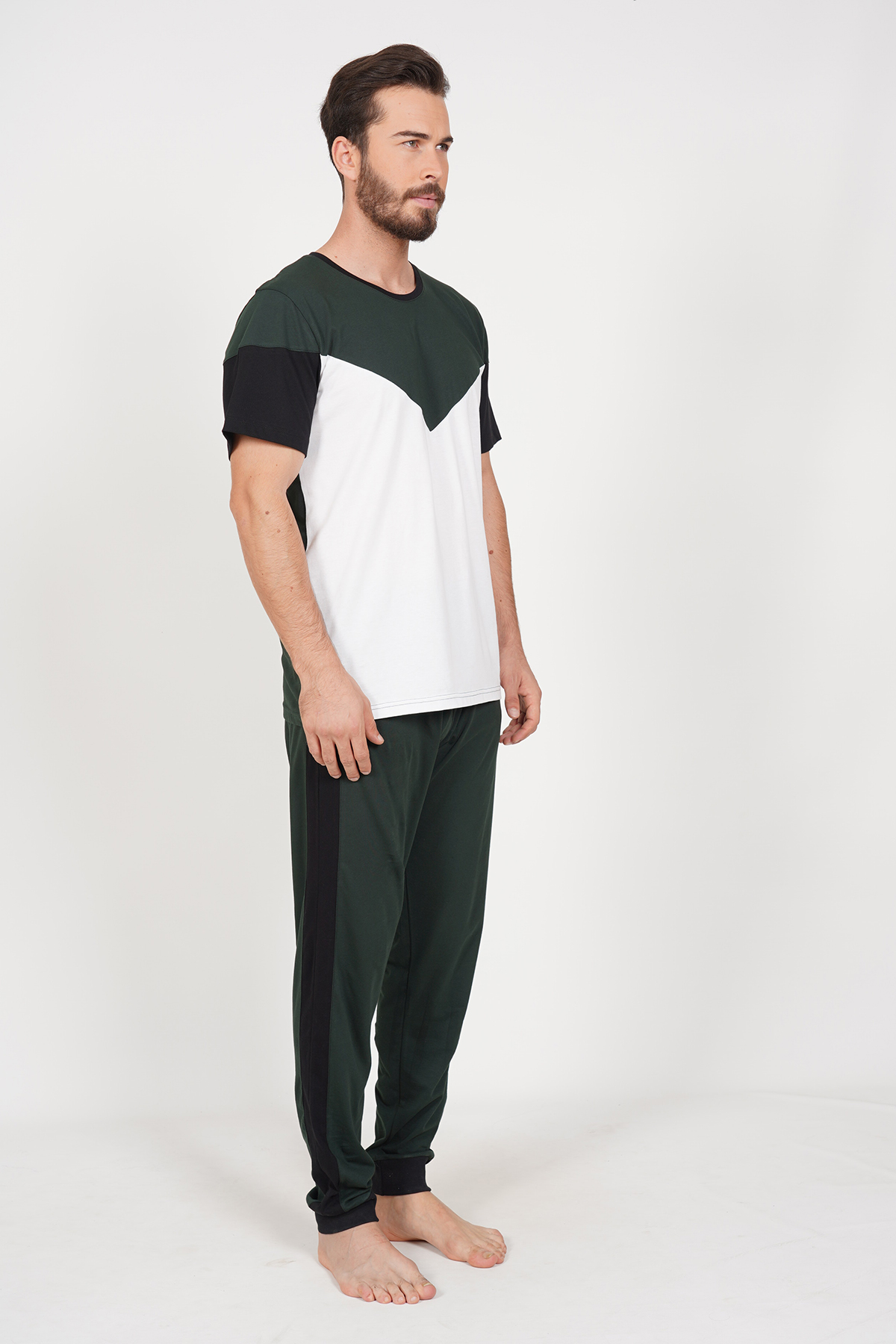Man Geometric Pyjama Set Man Geometric Pyjama Set