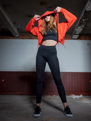 Woman Two Yarn Polyviscon Tight Sweat Set Woman Two Yarn Polyviscon Tight Sweat Set