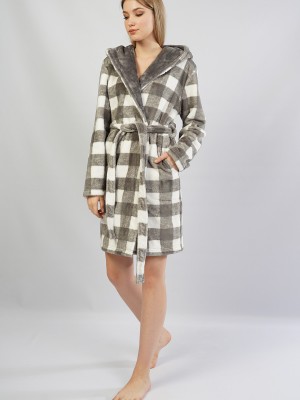 Woman Soft Via Dressing Gown Woman Soft Via Dressing Gown