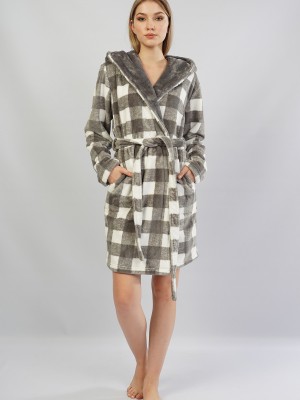 Woman Soft Via Dressing Gown Woman Soft Via Dressing Gown