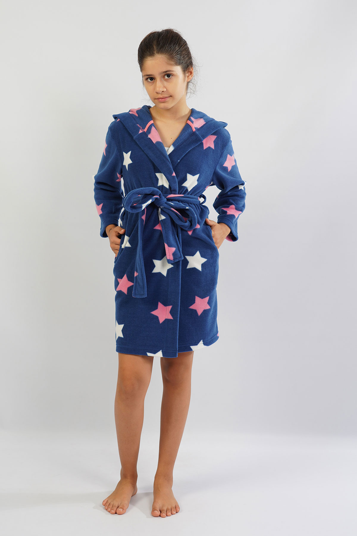 Kids' Girl Star Dressing Gown Kids' Girl Star Dressing Gown