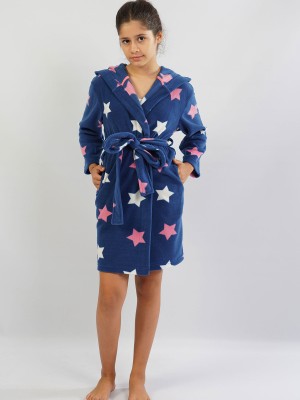Kids' Girl Star Dressing Gown Kids' Girl Star Dressing Gown