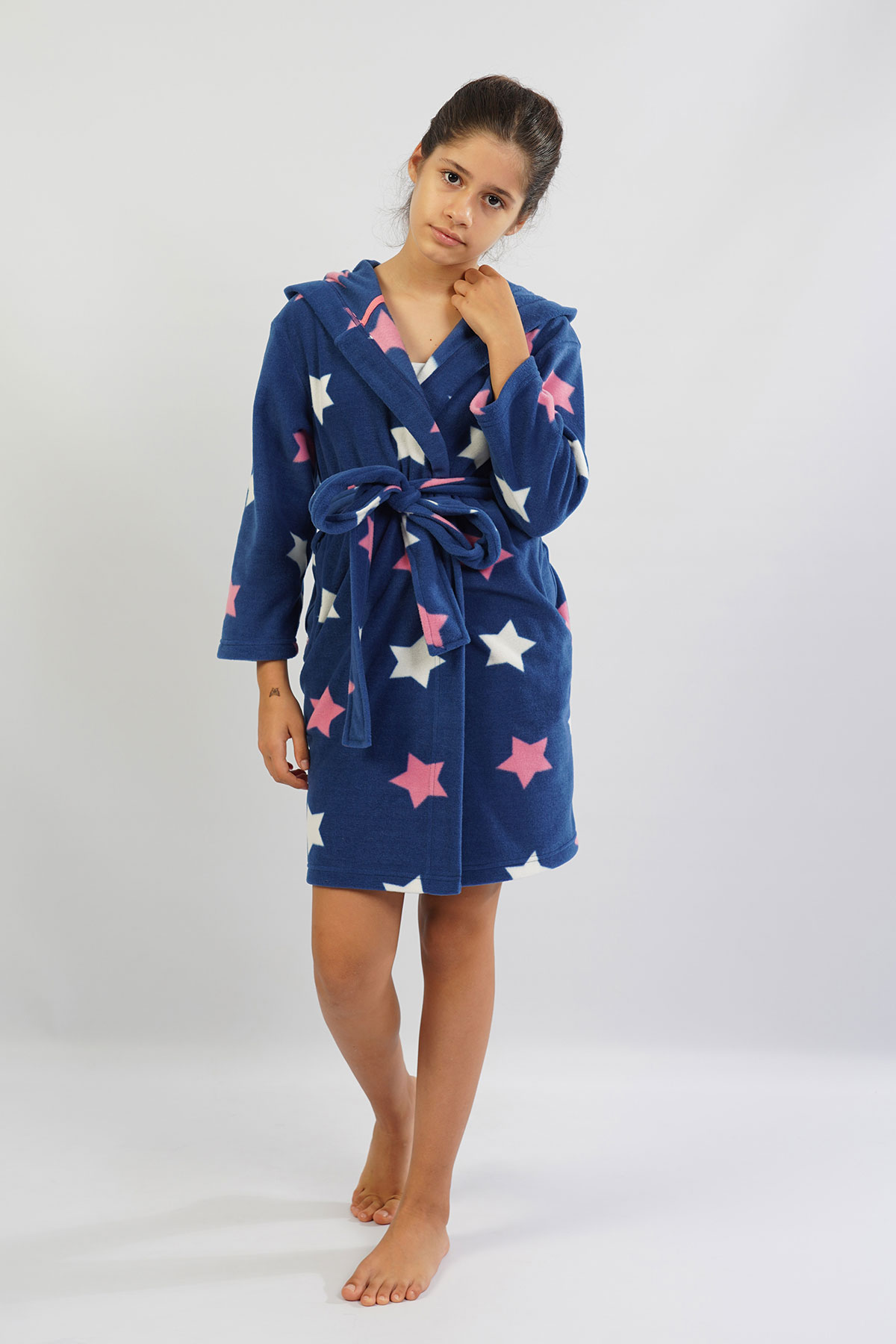 Kids' Girl Star Dressing Gown Kids' Girl Star Dressing Gown