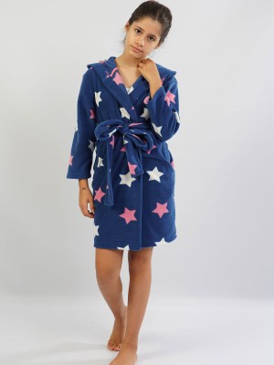 Kids' Girl Star Dressing Gown Kids' Girl Star Dressing Gown