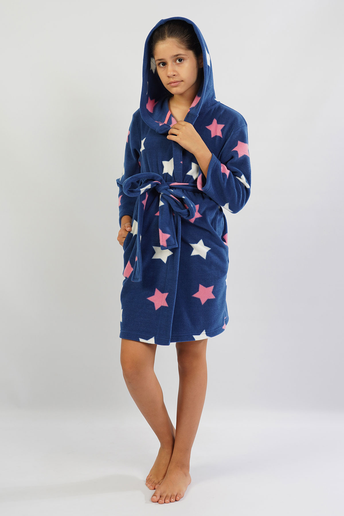 Kids' Girl Star Dressing Gown Kids' Girl Star Dressing Gown