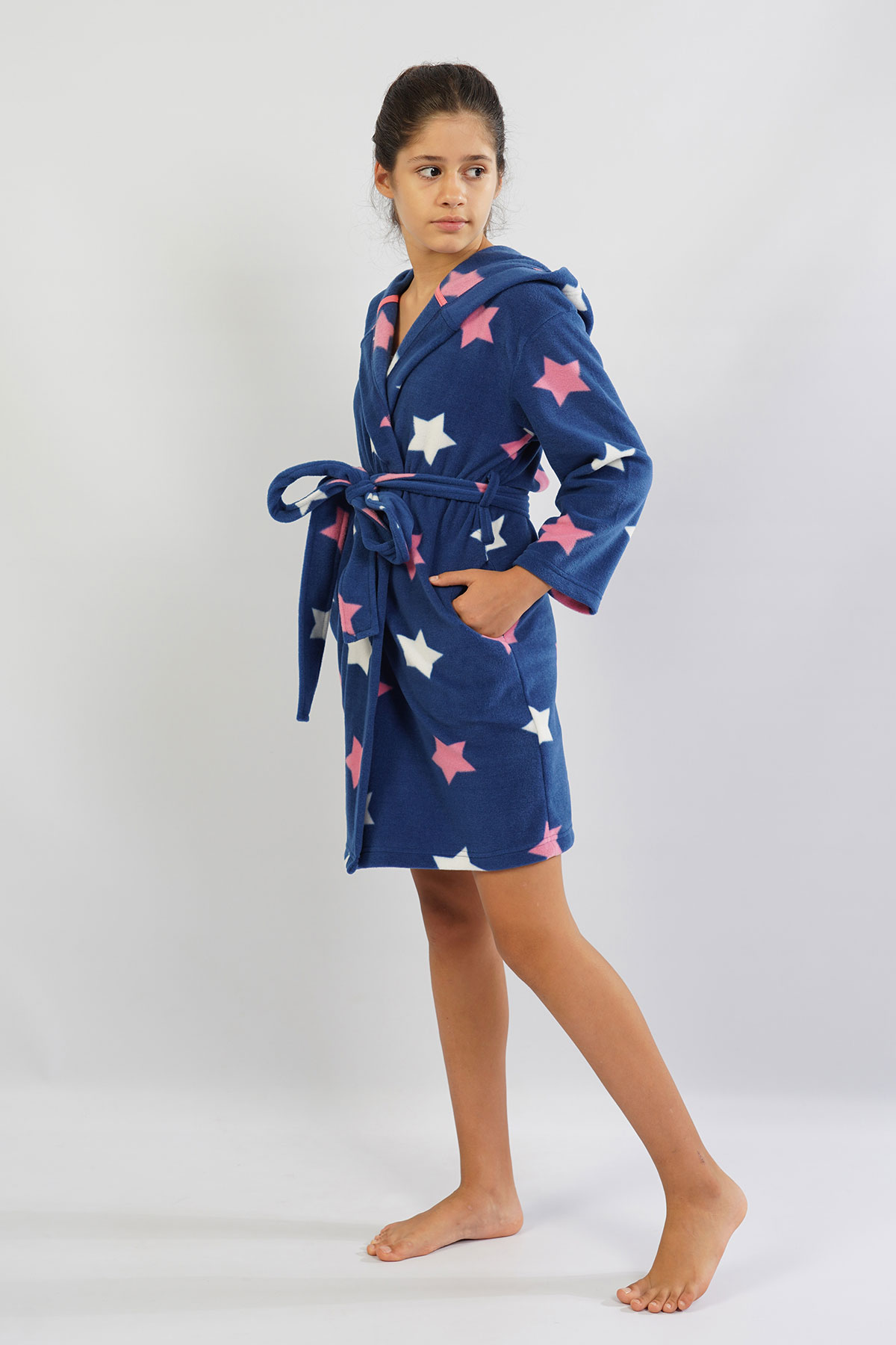 Kids' Girl Star Dressing Gown Kids' Girl Star Dressing Gown