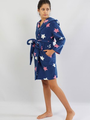 Kids' Girl Star Dressing Gown Kids' Girl Star Dressing Gown