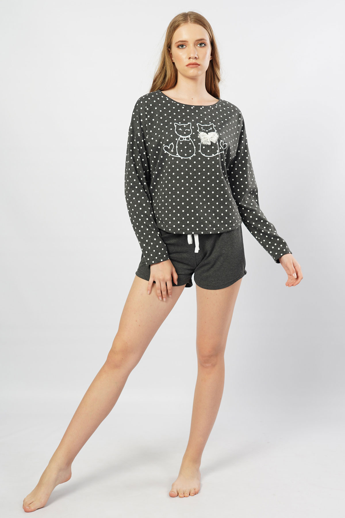 Woman Polka Short Set Woman Polka Short Set