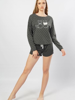 Woman Polka Short Set Woman Polka Short Set