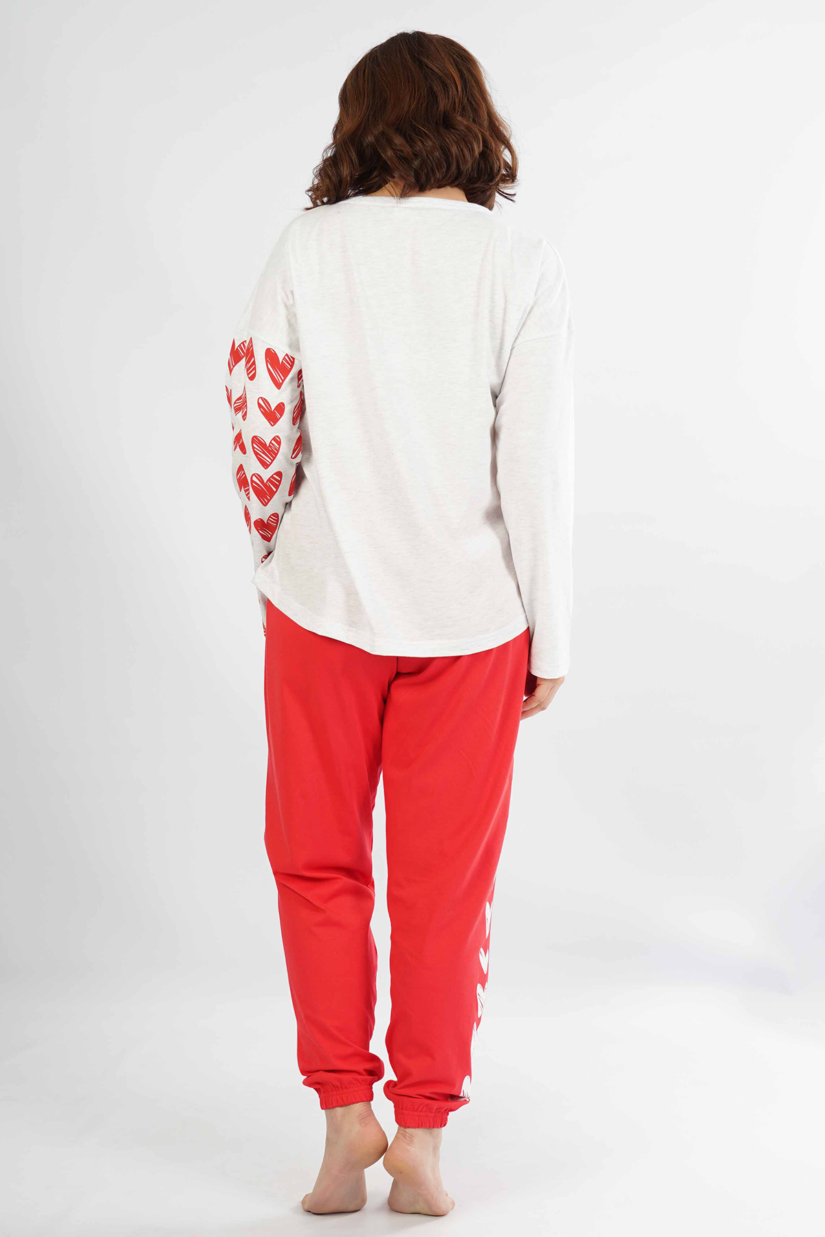 Woman Big Size Kiss Pyjama Set Woman Big Size Kiss Pyjama Set