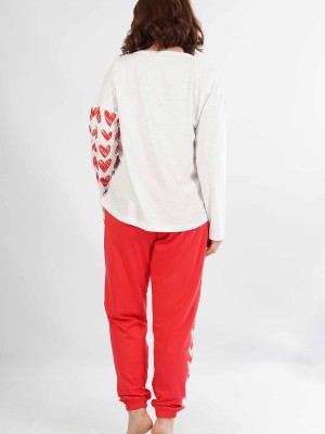 Woman Big Size Kiss Pyjama Set Woman Big Size Kiss Pyjama Set