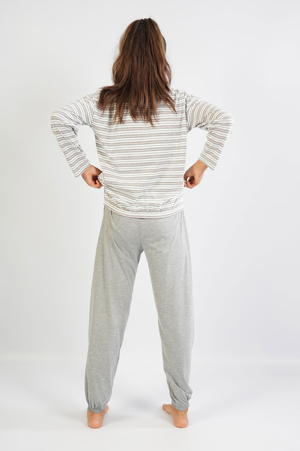 Kids' Girl Gray Pyjama Set Kids' Girl Gray Pyjama Set