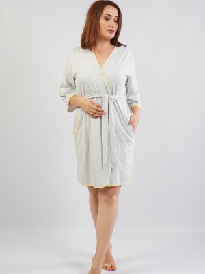 Woman Big Size Classic Dressing Gown Woman Big Size Classic Dressing Gown
