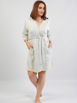 Woman Big Size Classic Dressing Gown Woman Big Size Classic Dressing Gown