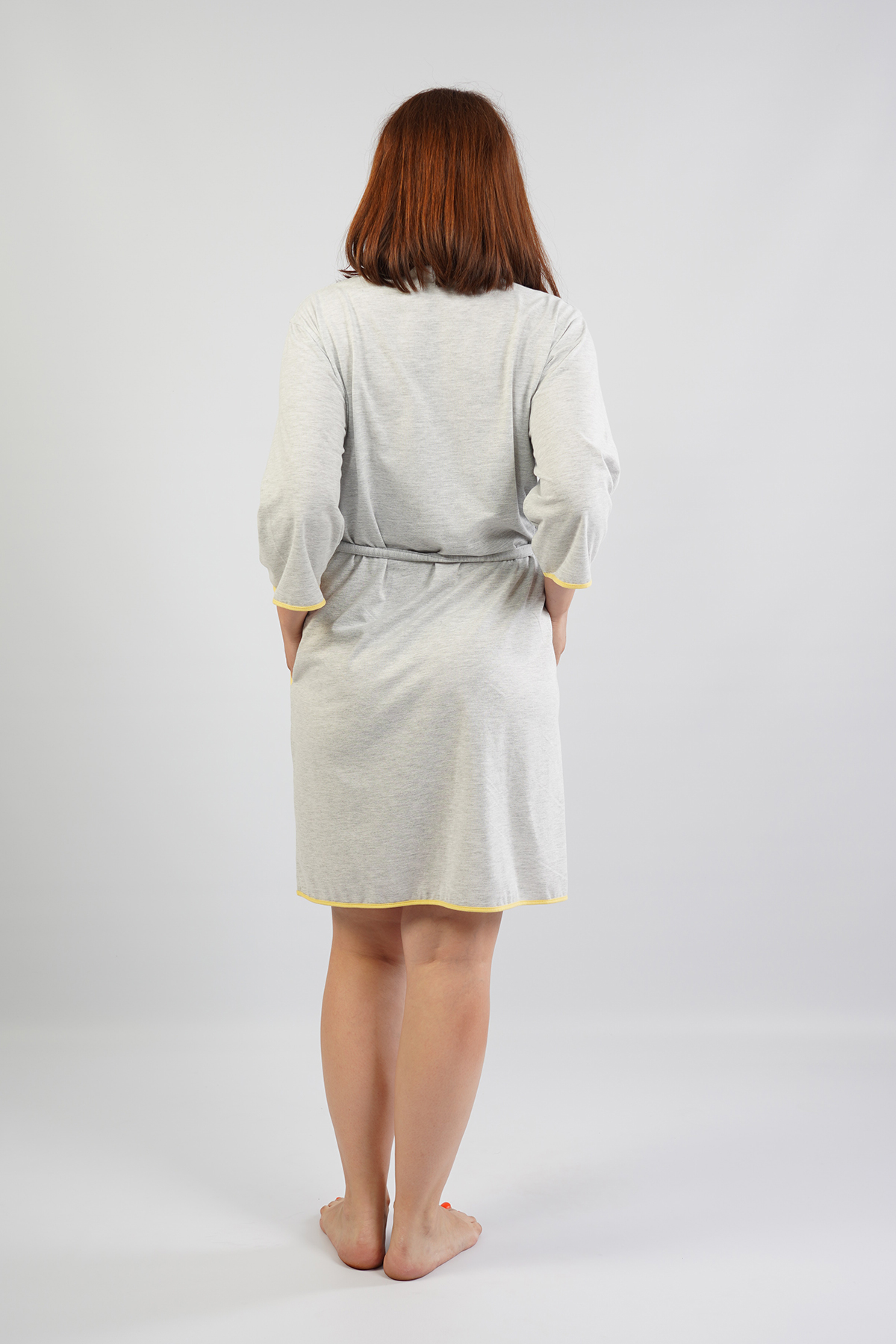 Woman Big Size Classic Dressing Gown Woman Big Size Classic Dressing Gown