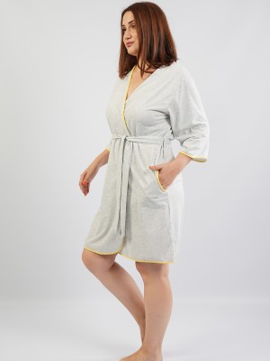 Woman Big Size Classic Dressing Gown Woman Big Size Classic Dressing Gown