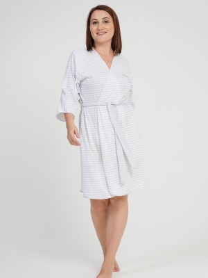 Woman Big Size Light Dressing Gown Woman Big Size Light Dressing Gown