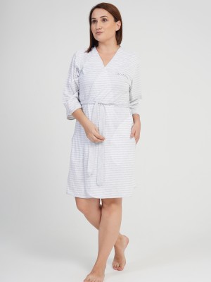 Woman Big Size Light Dressing Gown Woman Big Size Light Dressing Gown
