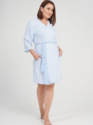 Woman Big Size Light Dressing Gown Woman Big Size Light Dressing Gown