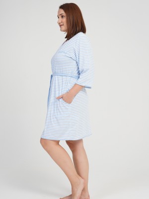 Woman Big Size Light Dressing Gown Woman Big Size Light Dressing Gown
