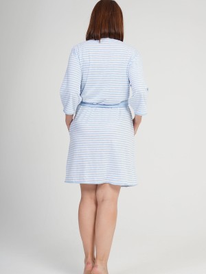 Woman Big Size Light Dressing Gown Woman Big Size Light Dressing Gown
