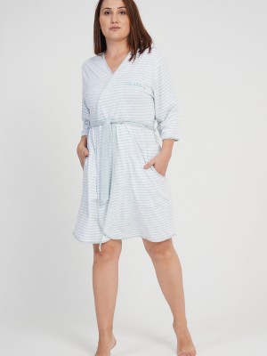 Woman Big Size Light Dressing Gown Woman Big Size Light Dressing Gown