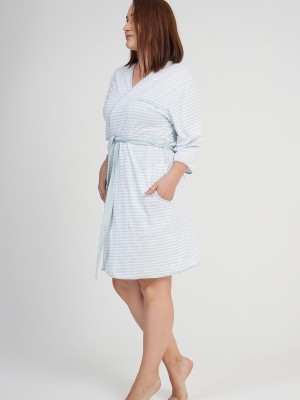 Woman Big Size Light Dressing Gown Woman Big Size Light Dressing Gown