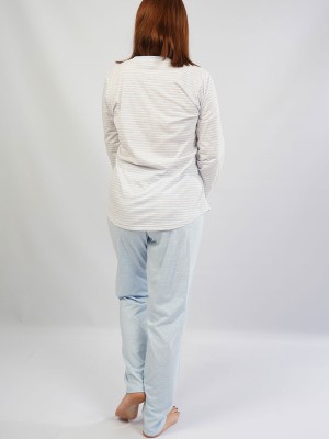 Woman Supreme Big Size Leda Pyjama Set Woman Supreme Big Size Leda Pyjama Set