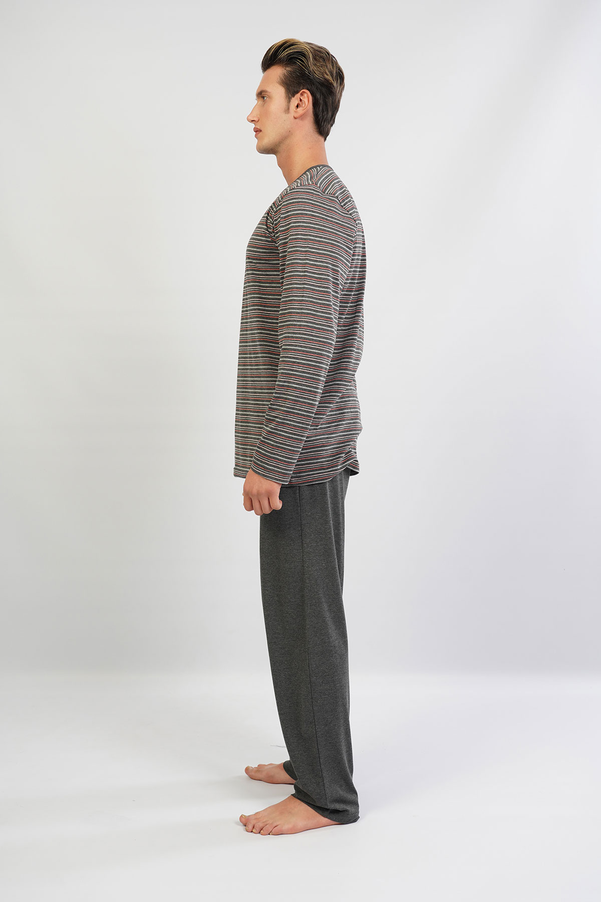Man Anthracite Pyjama Set Man Anthracite Pyjama Set