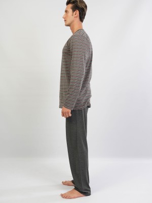 Man Anthracite Pyjama Set Man Anthracite Pyjama Set