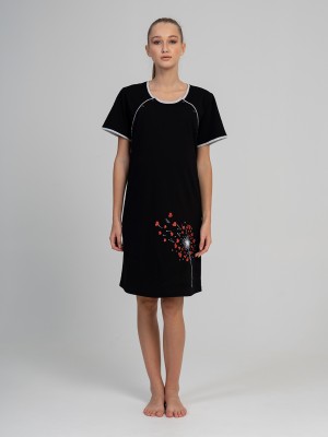 Woman Supreme Black Pregnant Tunic Woman Supreme Black Pregnant Tunic
