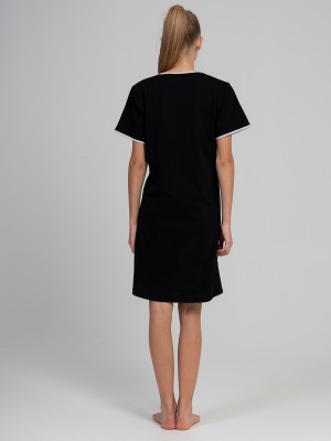 Woman Supreme Black Pregnant Tunic Woman Supreme Black Pregnant Tunic