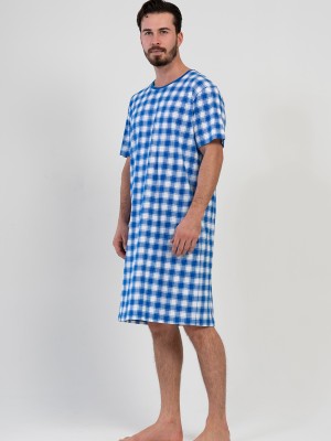 Man Plaid Tunic Man Plaid Tunic