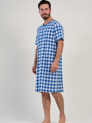 Man Plaid Tunic Man Plaid Tunic
