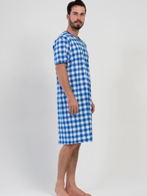 Man Plaid Tunic Man Plaid Tunic