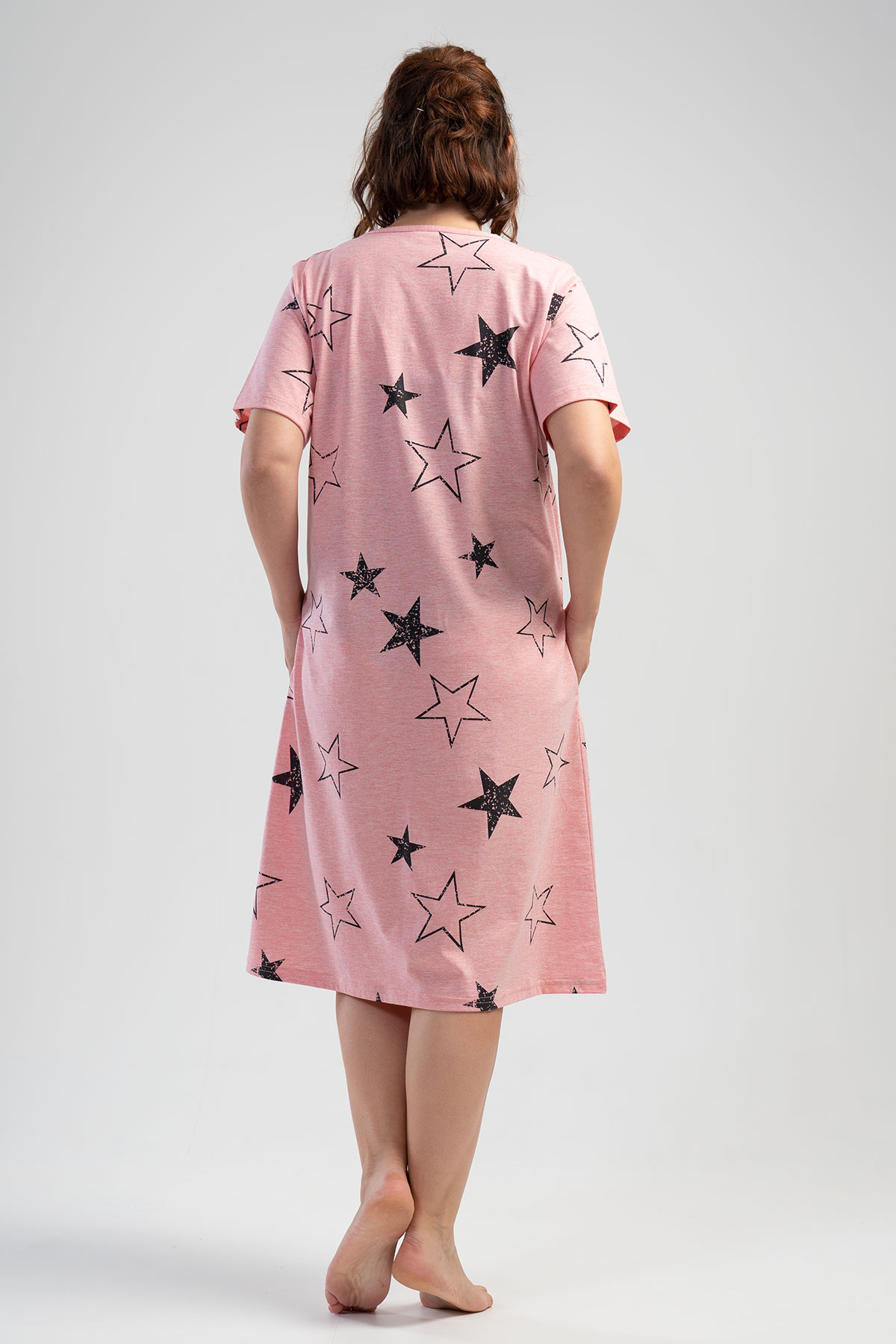 Woman XXL Moon Star Home Dress Woman XXL Moon Star Home Dress