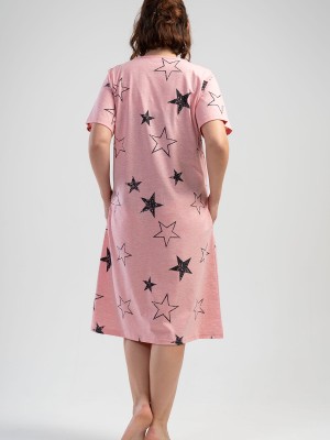 Woman XXL Moon Star Home Dress Woman XXL Moon Star Home Dress