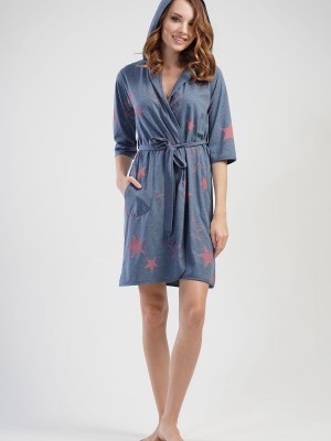 Woman Moon Star Dressing Gown Woman Moon Star Dressing Gown