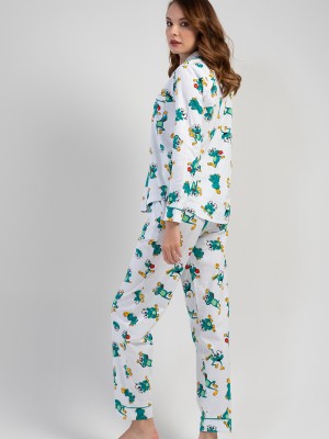 Woman Frogy Pyjama Set Woman Frogy Pyjama Set